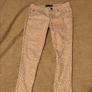 Kardashian Kollection leopard print pants